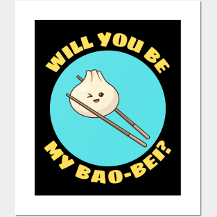 Will You Be My Bao Bei | Dumpling Pun Posters and Art